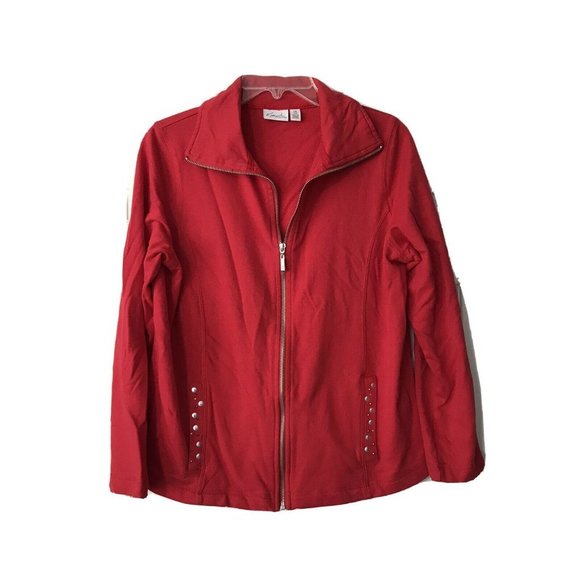 Kim Rogers Lightweight Zip up Jacket  Sz  PM - Picture 1 of 4